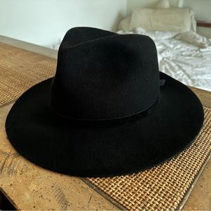 Lack of Color Black Felt Hat